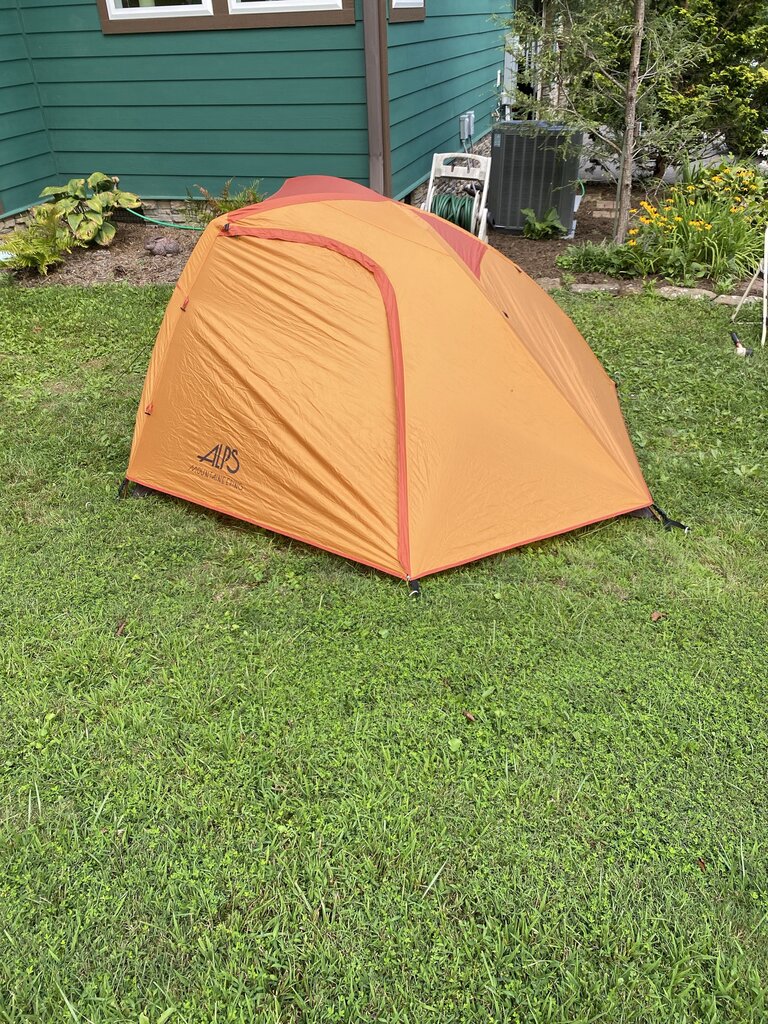 Alps Zephyr 2 Tent, Brown/Orange