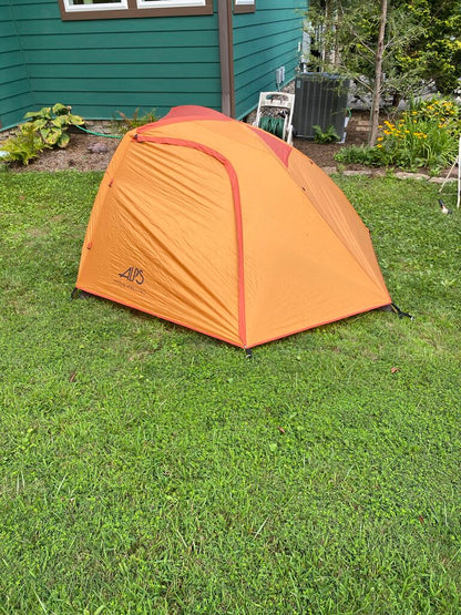 Alps Zephyr 2 Tent, Brown/Orange