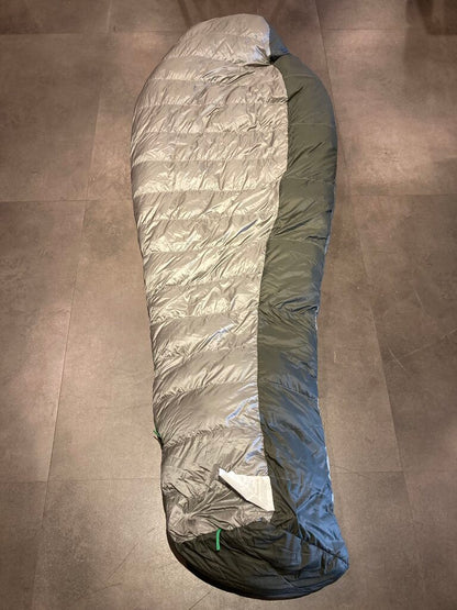 REI Ingeno Down Bag, Grey/Green, Men's Left 17 Degree
