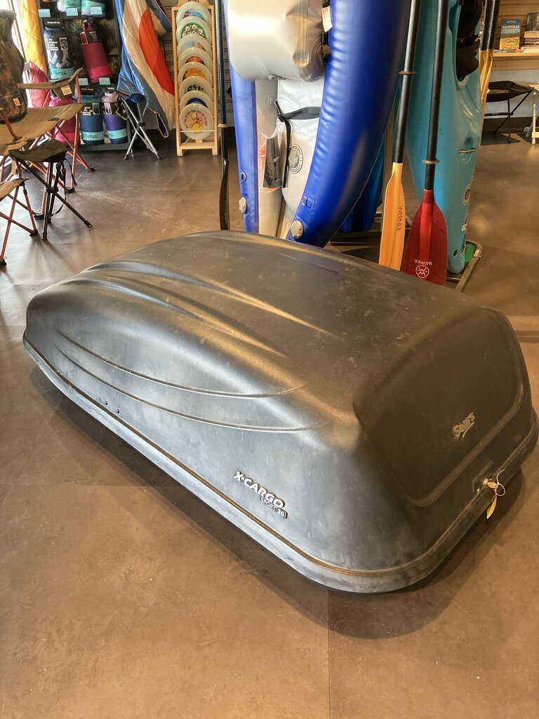 Sears X-Cargo Sport 20 Roof Box w/ Keys & Hardware, Black