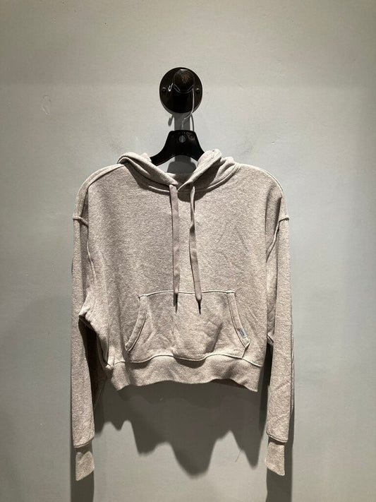 Prana Cozy Up Crop Hoody, Grey, Women's S