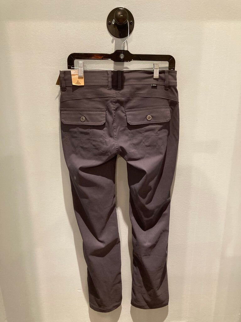 Prana Halle Straight Pant, Grey, Women's 4