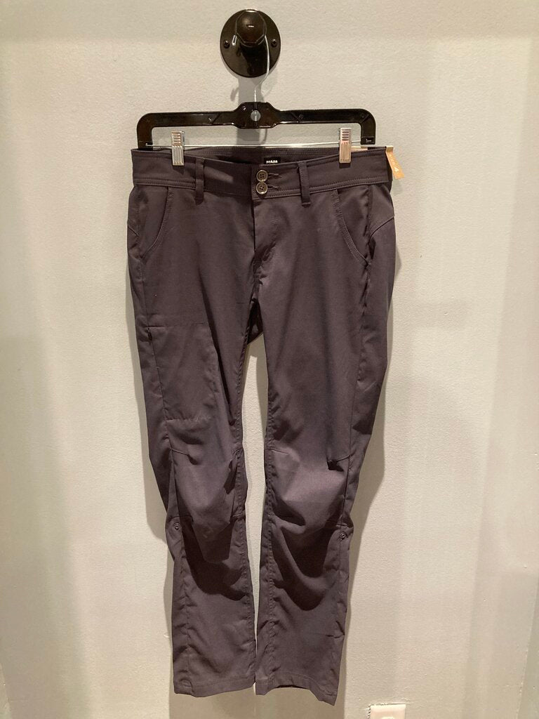 Prana Halle Straight Pant, Grey, Women's 4
