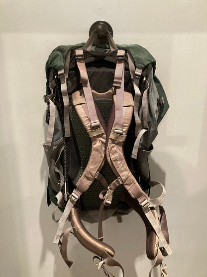 Osprey Aether 85 Backpack, Green/Grey, 85L