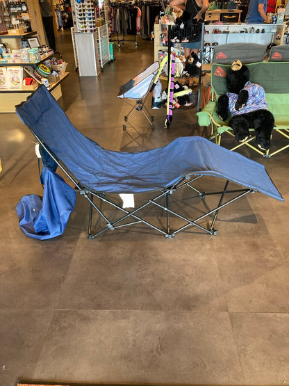 Unbranded Camping Recliner, Blue, OS