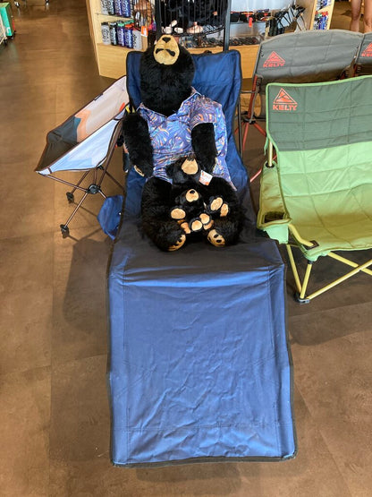 Unbranded Camping Recliner, Blue, OS