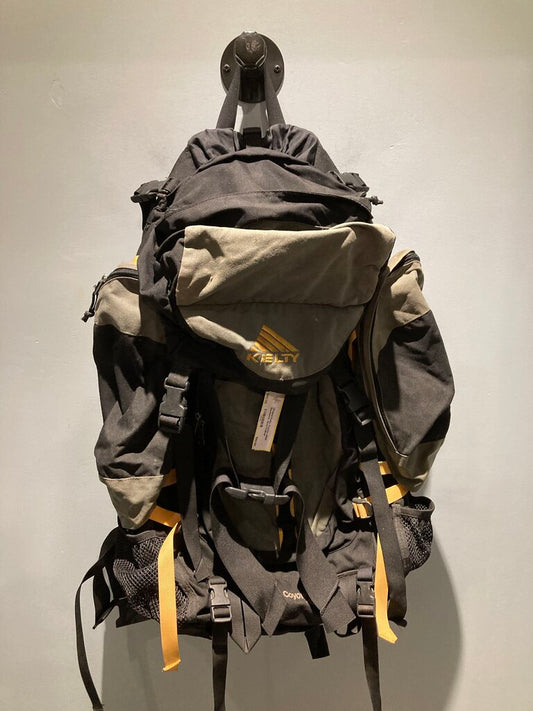 (Stains) Kelty Coyote 4500 Backpack, Grey/Yellow