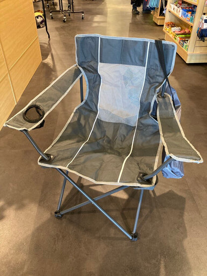 WFS Mesh Quad Chair, Grey, OS