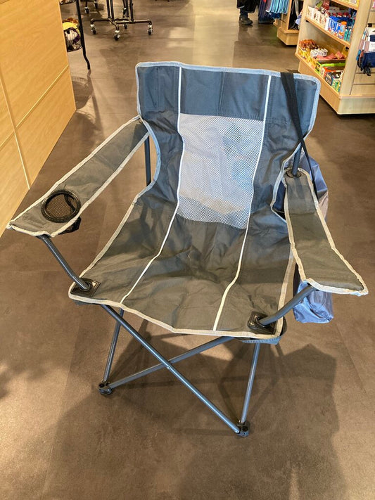 WFS Mesh Quad Chair, Grey, OS