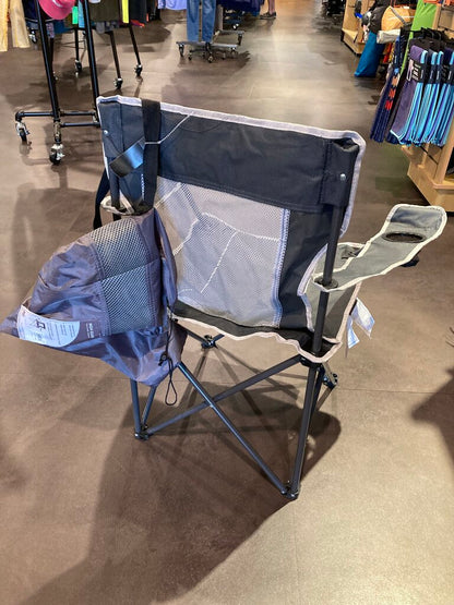 WFS Mesh Quad Chair, Grey, OS