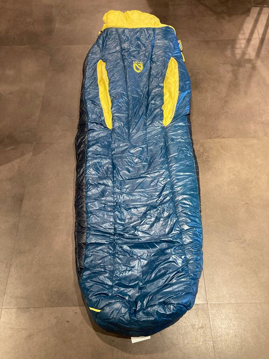 Nemo Forte Sleeping Bag, Green/Black, Men's Long 20 Degree