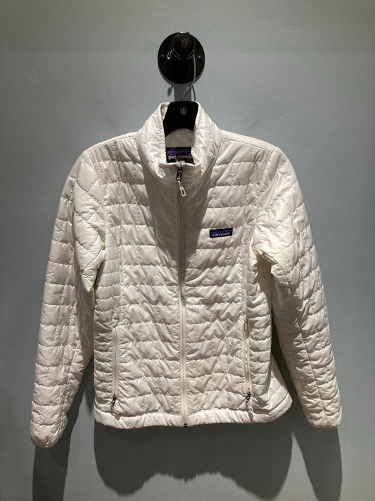 Patagonia Nano Puff Jacket, White, Women's S