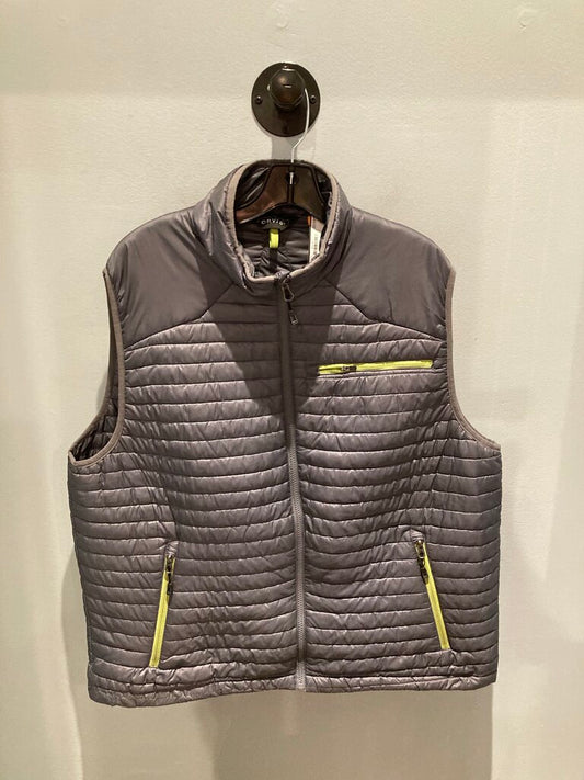 Orvis Puffer Vest, Grey, Men's XL