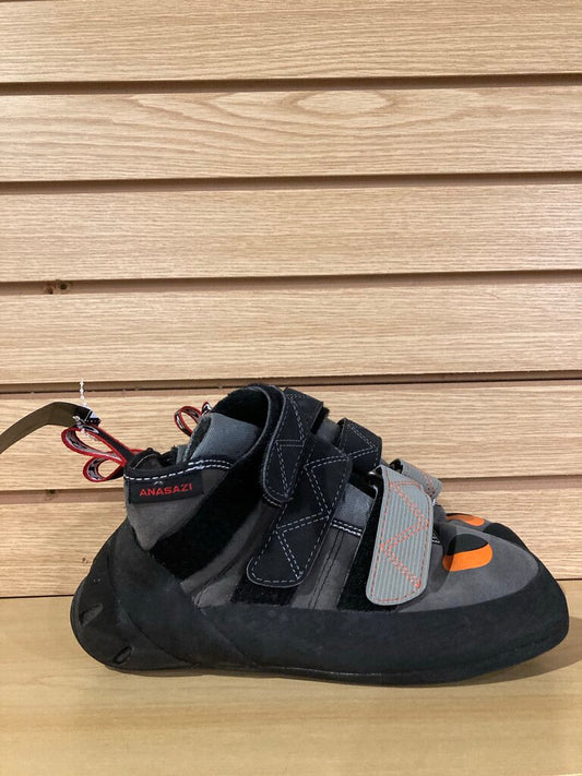 5.10 Anasazi Climbing Shoes, Grey/Orange, Men's 9