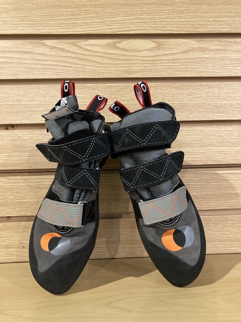 5.10 Anasazi Climbing Shoes, Grey/Orange, Men's 9