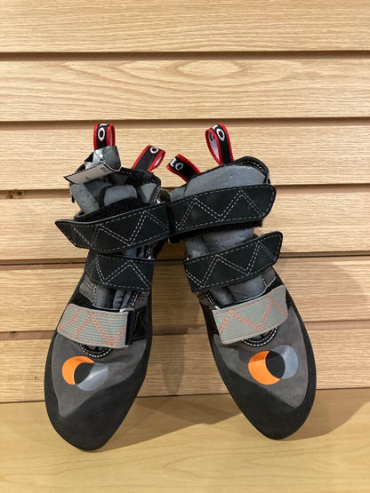 5.10 Anasazi Climbing Shoes, Grey/Orange, Men's 9