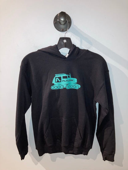 Flylow Snowcat Hoody, Black/Green, Kid's L