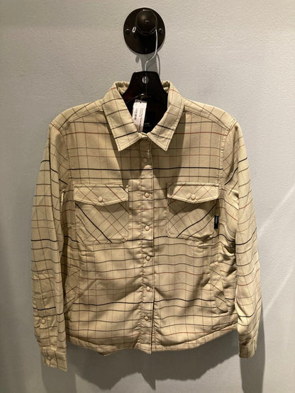 (Sample) Flylow May Flannel. Mist/Bluff, Women's M
