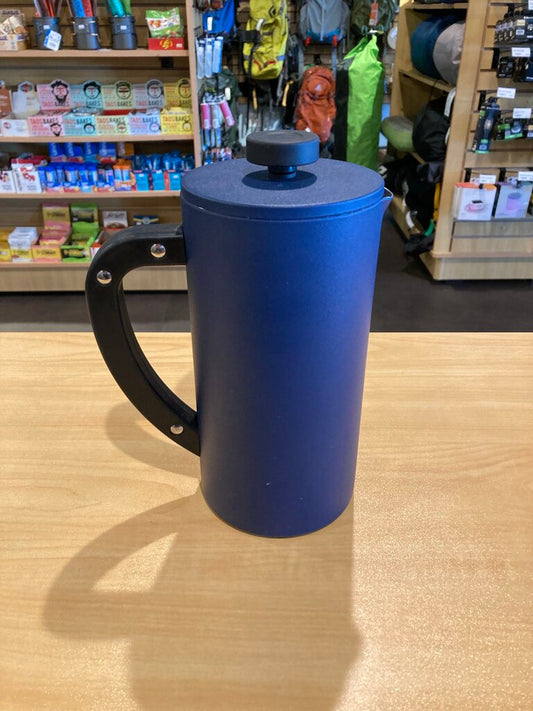 Hydra Peak Insulated Stainless French Press, Blue, 34oz