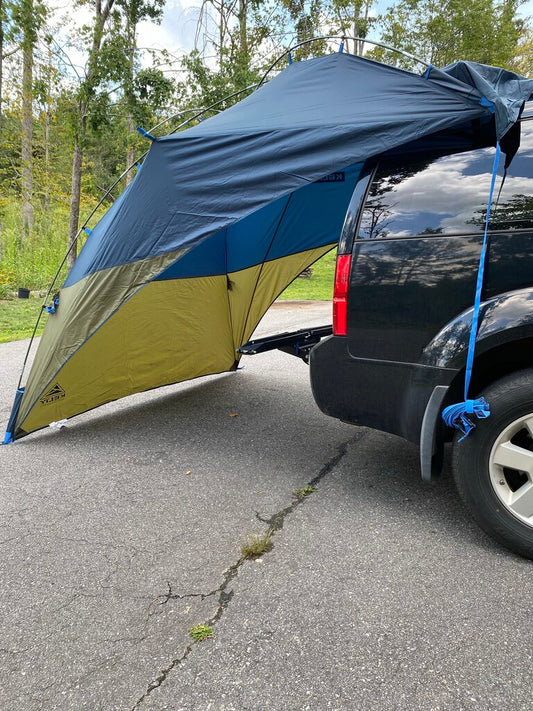 Kelty Sideroads Awning, Blue/Green, OS
