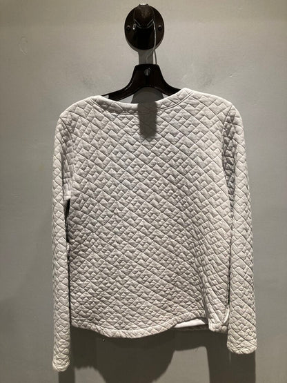 Columbia Quilted Crew Sweater, Blue, Women's M