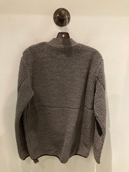 Burton Full Zip High Pile Fleece, Grey, Men's S