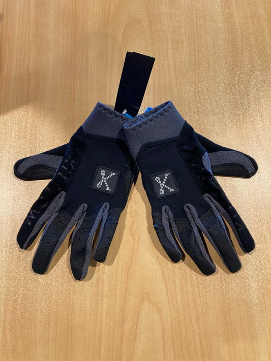 Kitsbow Bike Gloves, Black/Grey, XS