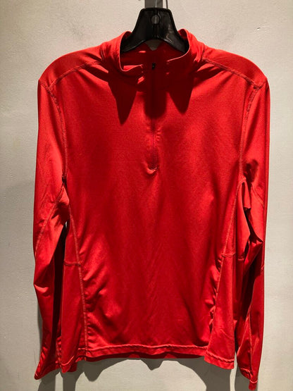 Mountain Hardwear 1\4 Zip LS, Red, Women's M