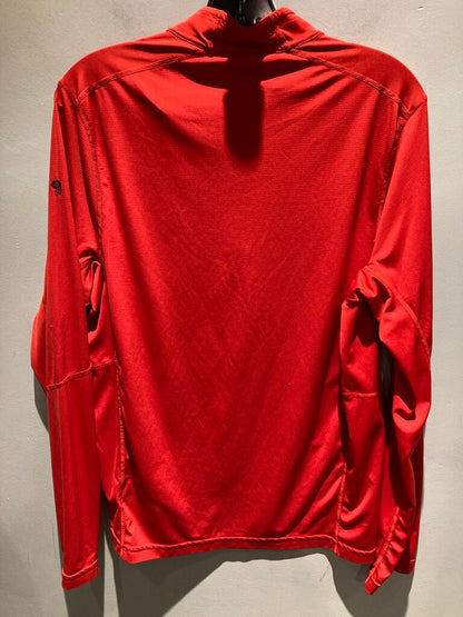 Mountain Hardwear 1\4 Zip LS, Red, Women's M