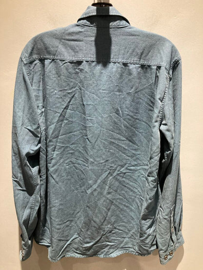 Exofficio LS Button Up, Blue, Men's M