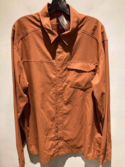 Arc'teryx LS Button Up, Rust, Men's XL
