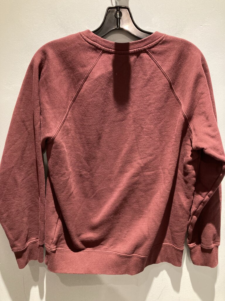 Marmot Crew Sweater, Maroon/Yellow, Women's S