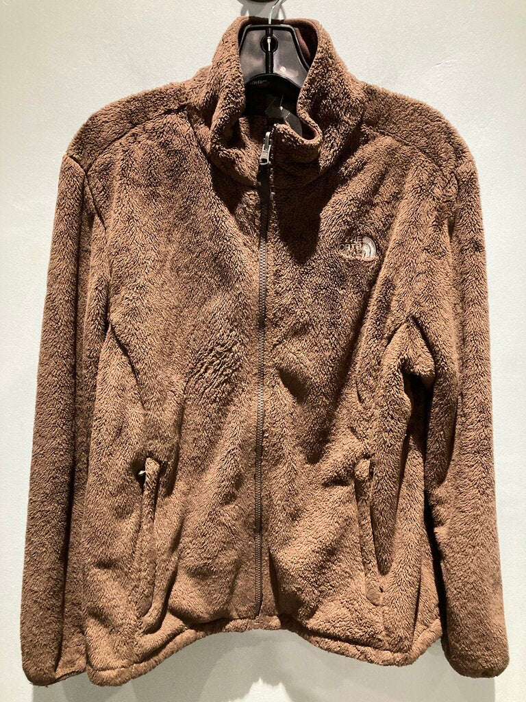 The North Face Full Zip Fleece, Brown, Women's XL