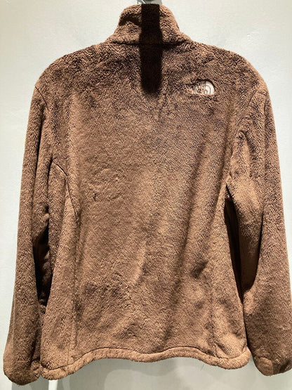 The North Face Full Zip Fleece, Brown, Women's XL