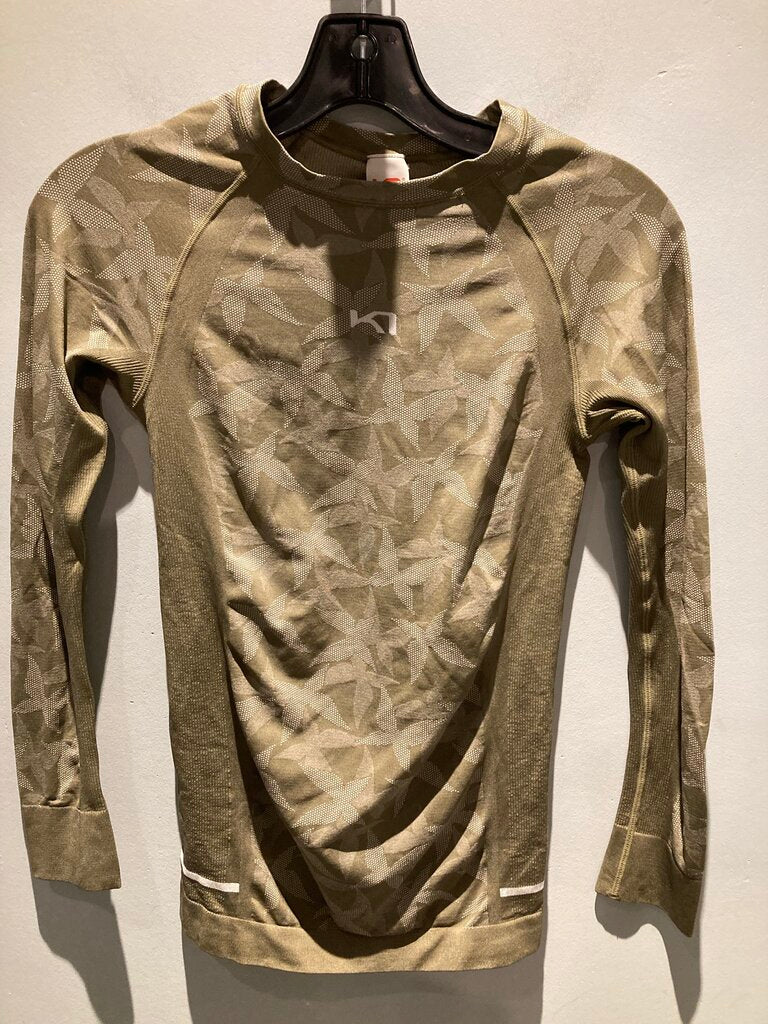 Kari Traa LS Crew, Green, Women's XS-S