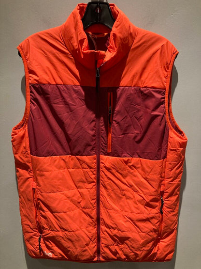 Ibex Wool Aire Vest, Orange/Red, Men's L