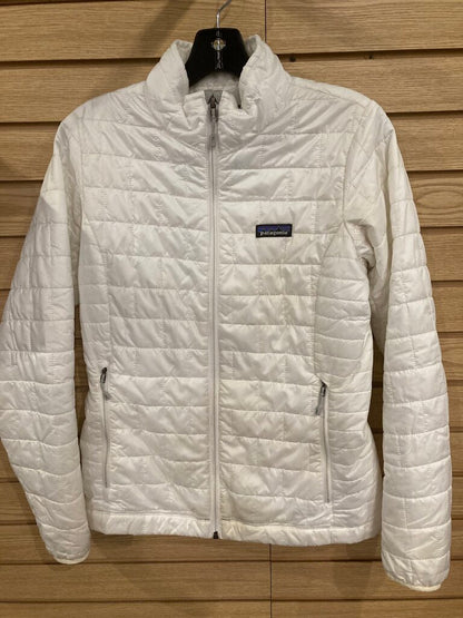 (Stains) Patagonia Nano Puff, White, Women's S