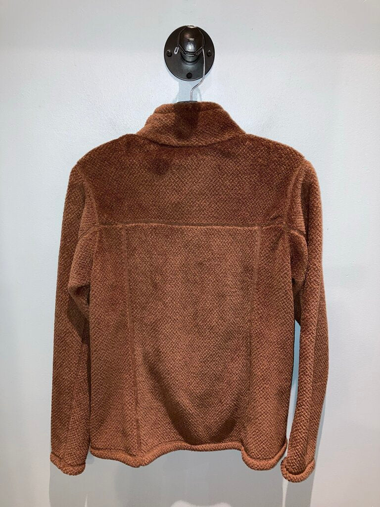 Patagonia 1/4 Snap T, Brown, Women's M