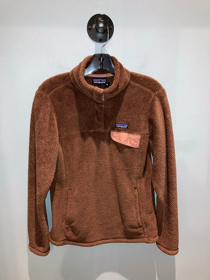 Patagonia 1/4 Snap T, Brown, Women's M