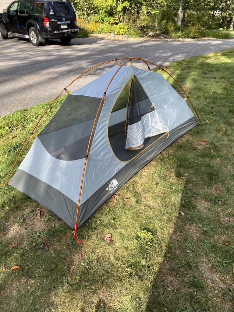 The North Face Storm Break 1 Tent, Grey/Yellow, 1P