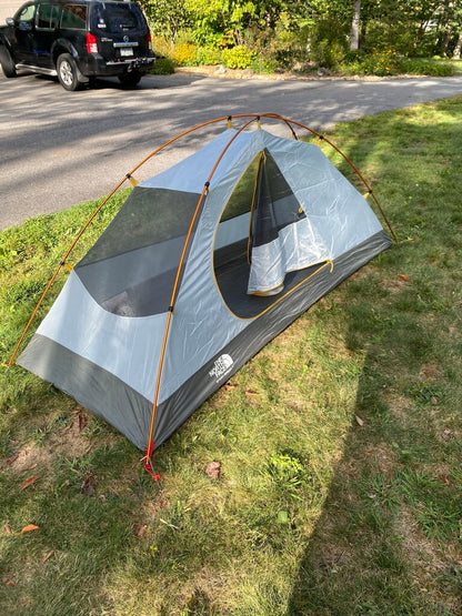 The North Face Storm Break 1 Tent, Grey/Yellow, 1P
