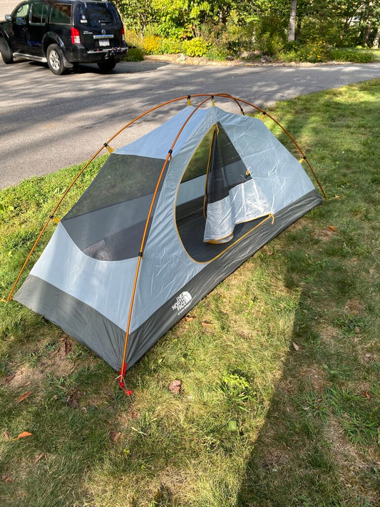 The North Face Storm Break 1 Tent, Grey/Yellow, 1P