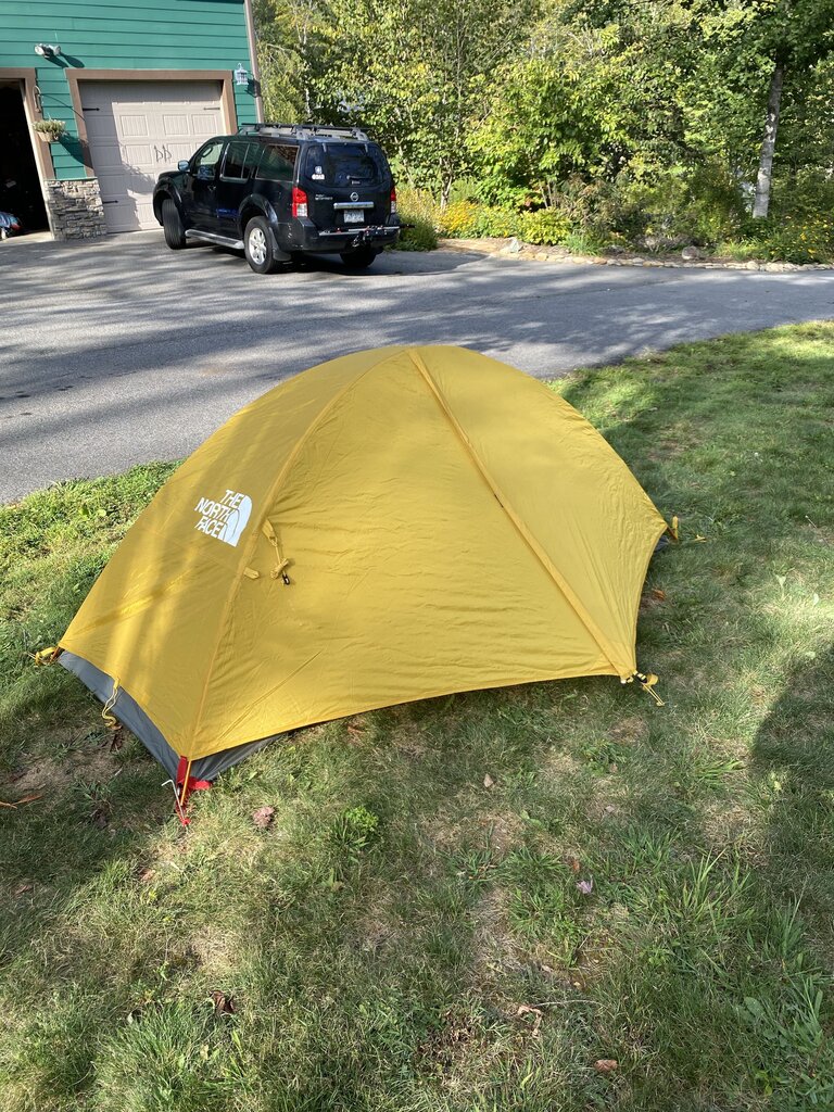 The North Face Storm Break 1 Tent, Grey/Yellow, 1P