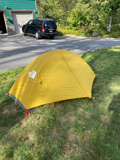 The North Face Storm Break 1 Tent, Grey/Yellow, 1P