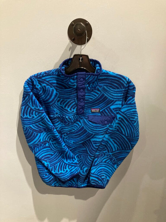 Patagonia T Snap Fleece, Blue/Navy, Kid's L