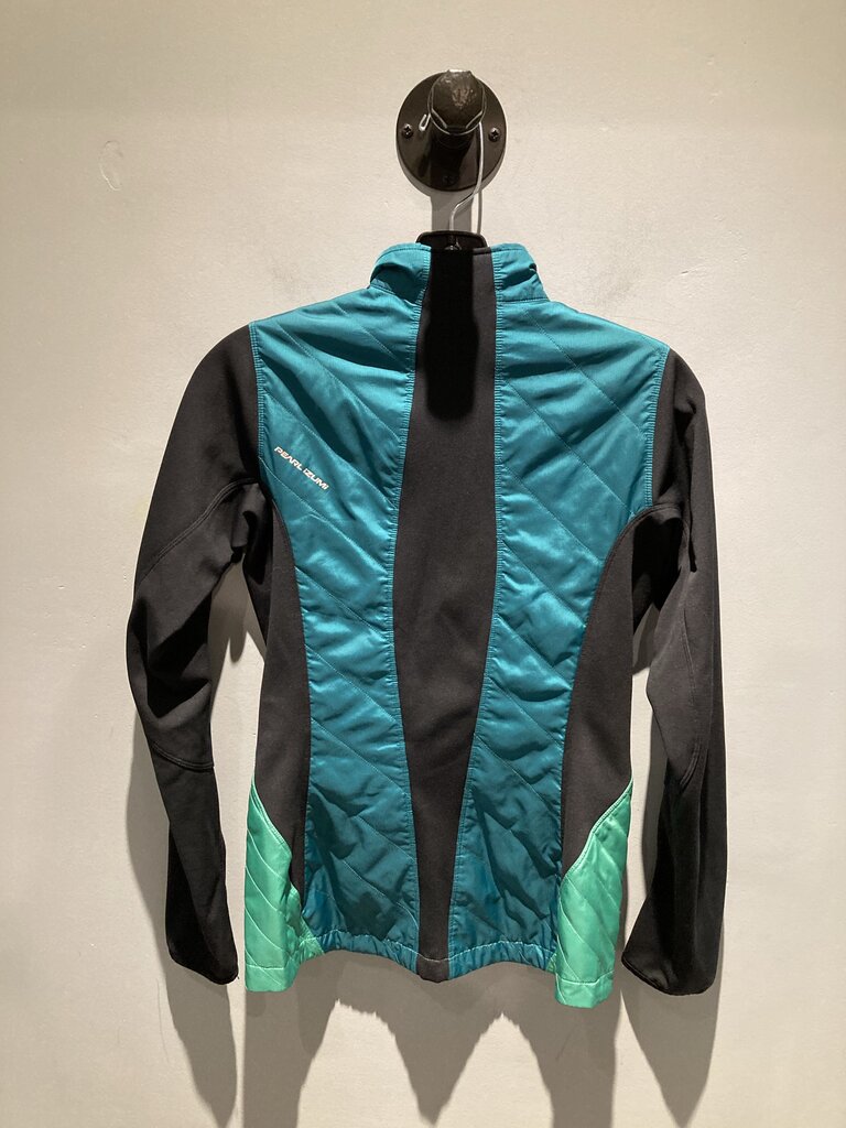 Pearl Izumi Full Zip Jacket, Green/Black, Women's S