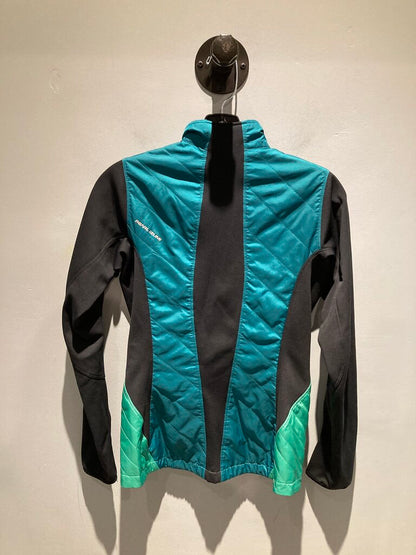 Pearl Izumi Full Zip Jacket, Green/Black, Women's S