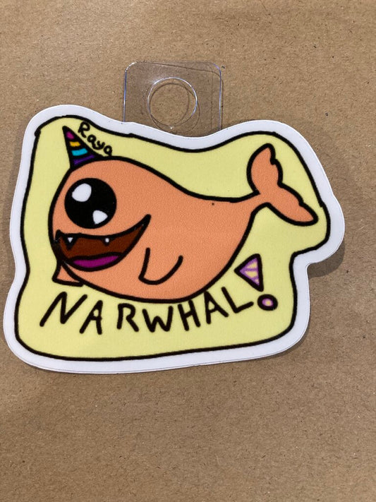 Raya Sly Narwhal! Sticker