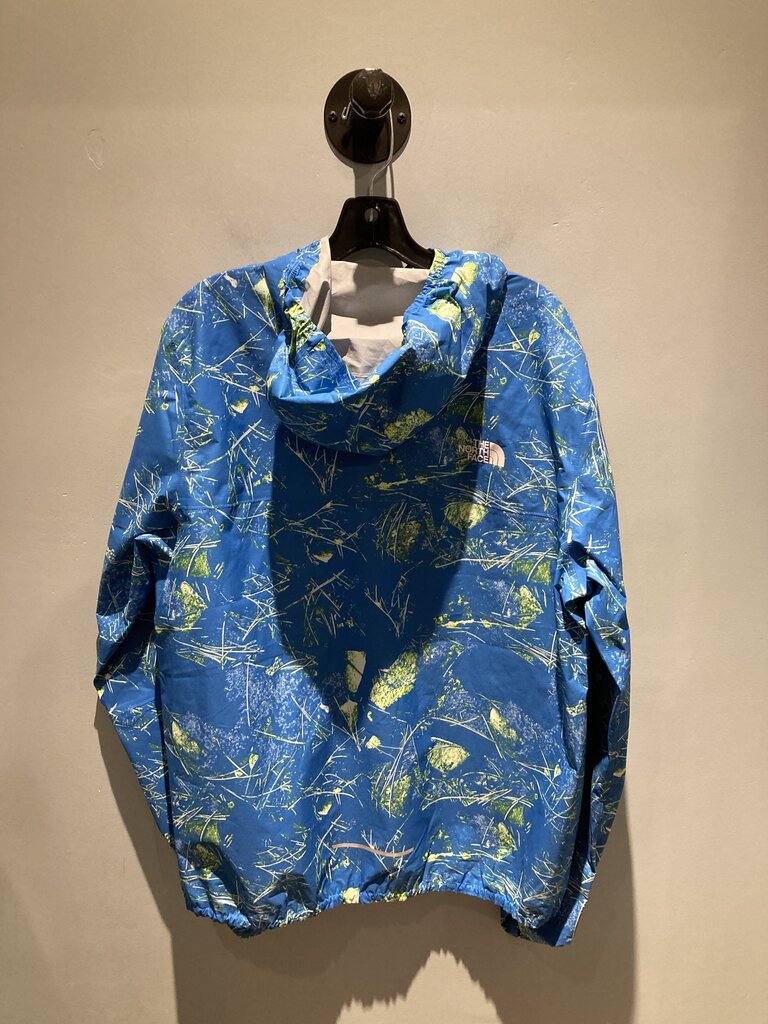 The North Face Higher Run Rain Jacket, Blue/Yellow, Men's L