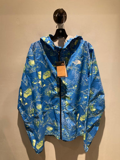 The North Face Higher Run Rain Jacket, Blue/Yellow, Men's L